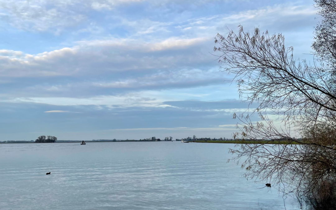 quiet water and sky